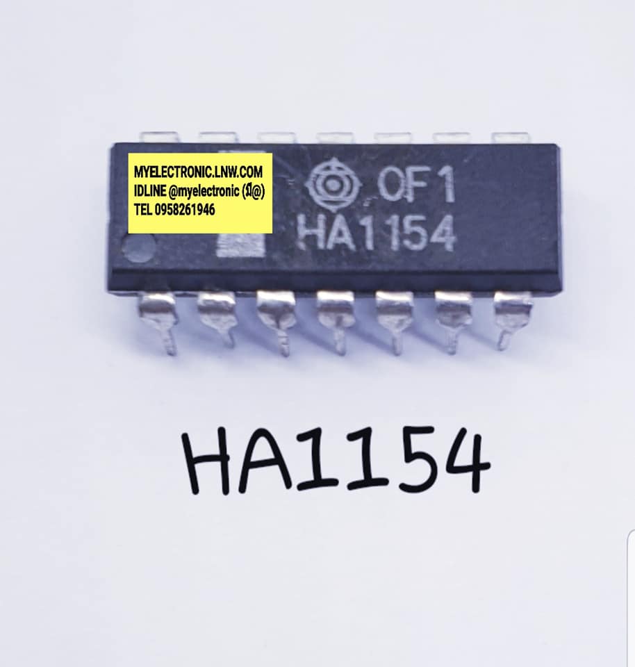 HA1154ยี่ห้อHITTACHIตัวถังDIP14ขาราคาตัวละ