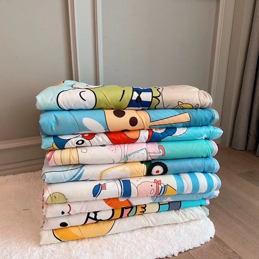 MUISUNGSHOP ผ้าห่มเด็ก ผ้ารองนอน ลายการ์ตูน ผ้าห่มฝ้ายญี่ปุ่น ขนาด 110x150 ซม KID blanket