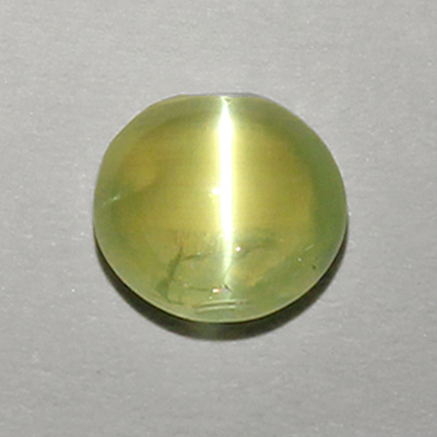 คริสโซเบริลตาแมวหรือไพฑูรย์ (Cat's eye Chrysoberyl) 1.21 กะรัต จากอินเดีย