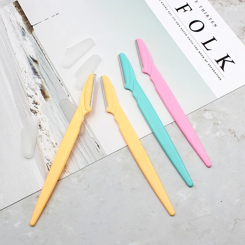 MUISUNGSHOP มีดโกนกันคิ้ว กันจอน อุปกรณ์เสริมความงาม คมกริบ มีดกันคิ้ว Eyebrow Razor