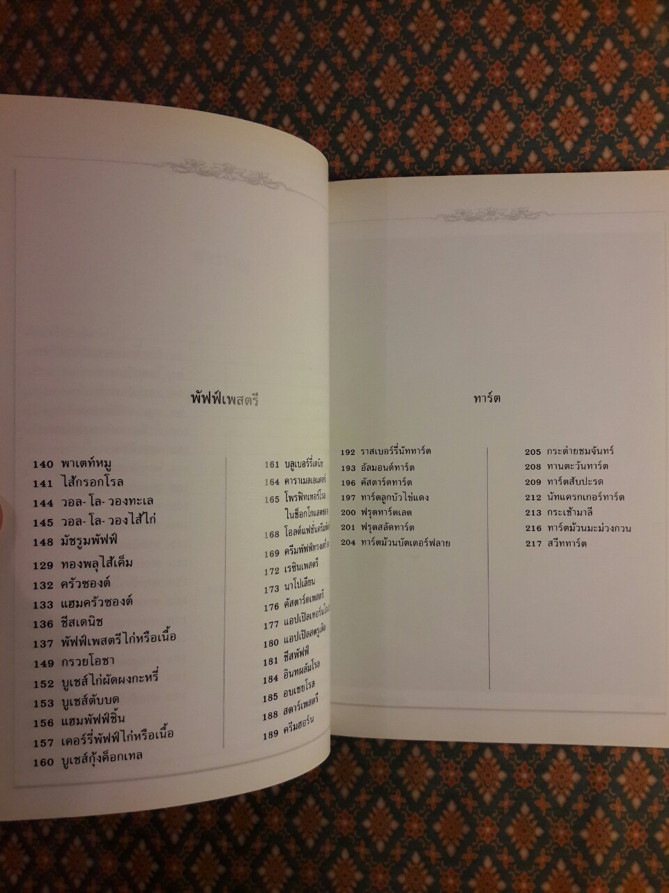 เบเกอรี่ 2 พาย พัฟฟ์เพสตรี ทาร์ต