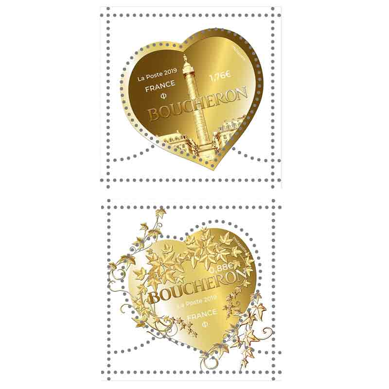 France Stamp, 2019 Love - Boucheron