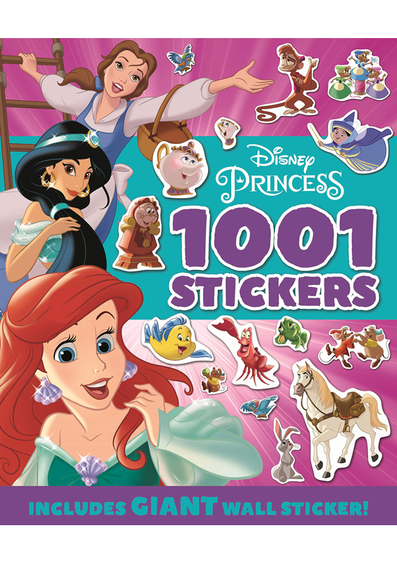 Disney Princess Mixed: 1001 Stickers