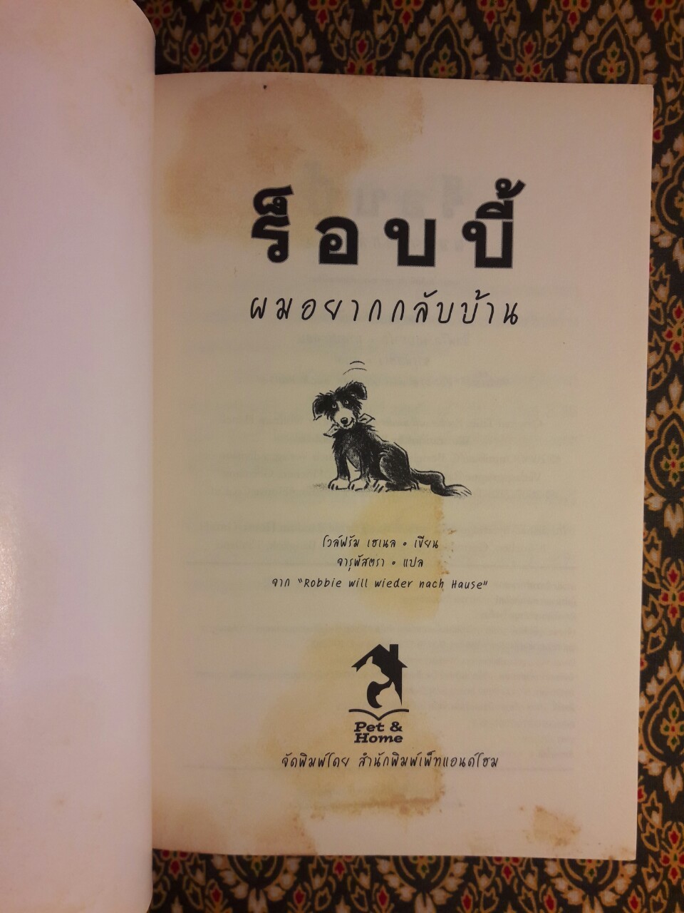 ร็อบบี้ ผมอยากกลับบ้าน Robbie Will Wieder Nach House