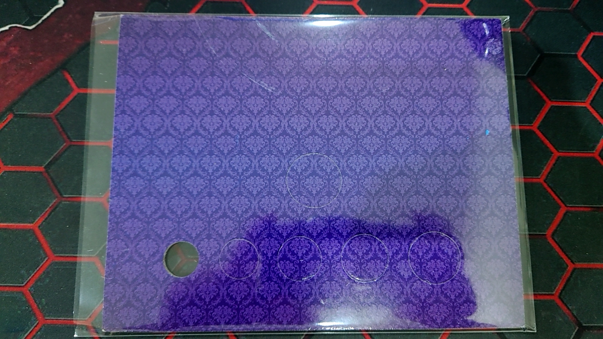 แผงใส่เหรียญกษาปณ์หมุนเวียน ร9 (6ช่อง) สีน้ำเงิน ขนาด 18.7 x 14.5 เซน