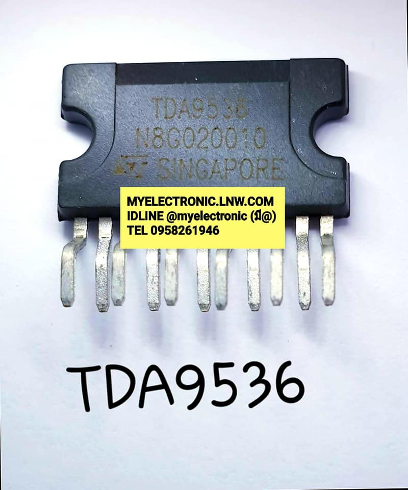 TDA9536ยี่ห้อSTตัวถังSIL11ขาราคาตัวละ