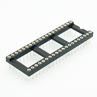 ซ็อกเก็ต ไอซี 40 ขา (Socket 40 Pin) แบบ DIP ระยะห่างขา 15.24mm
