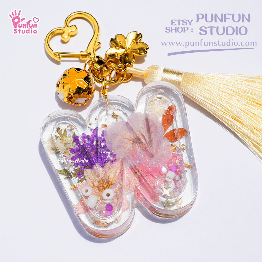 S131-156 Mold Set / Alphabet Shaker Mold / A-Z 26 pieces / Silicone Mold