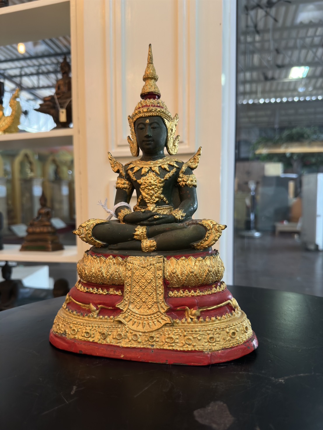 พระพุทธรูป พระแก้วมรกต ทรงเครื่องฤดูร้อน หน้าตัก 5 นิ้ว