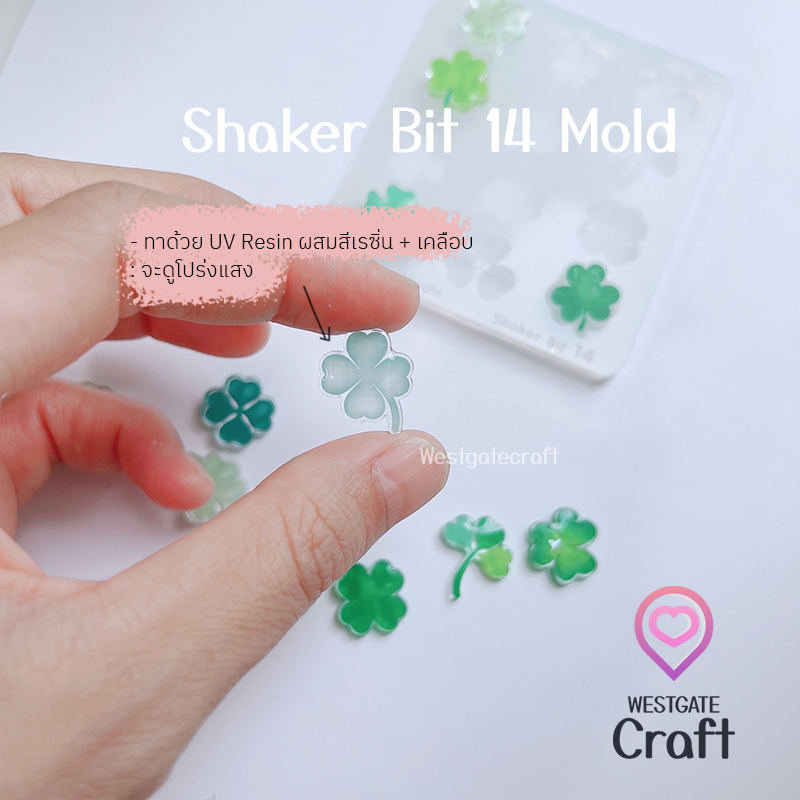 แม่พิมพ์เรซิ่น Shaker Bit 14 Mold