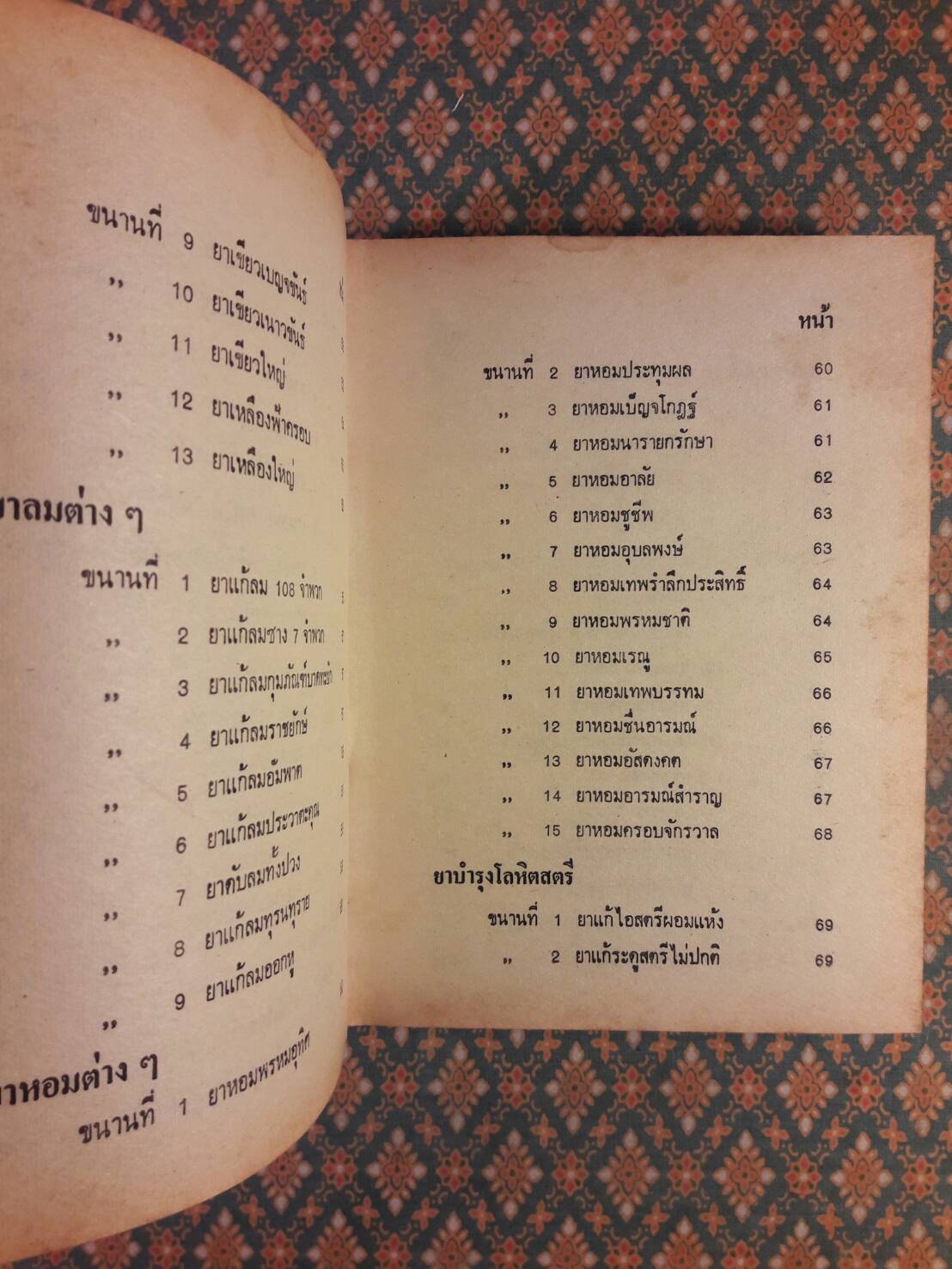 ตำรายาแพทย์แผนโบราณ