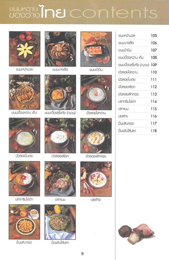 ขนมไทย ของหวาน-ของว่าง 108 ชนิด