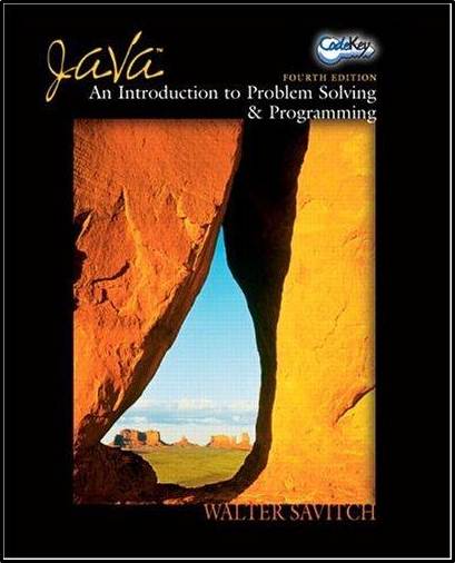 Java: An Introduction to Problem Solving and Programming, ISBN 9780131492028