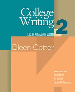 College Writing 2: English for Academic Success ISBN 9780618230297