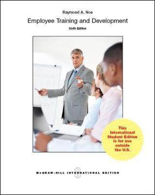 Employee Training Development ISBN 9780071326384