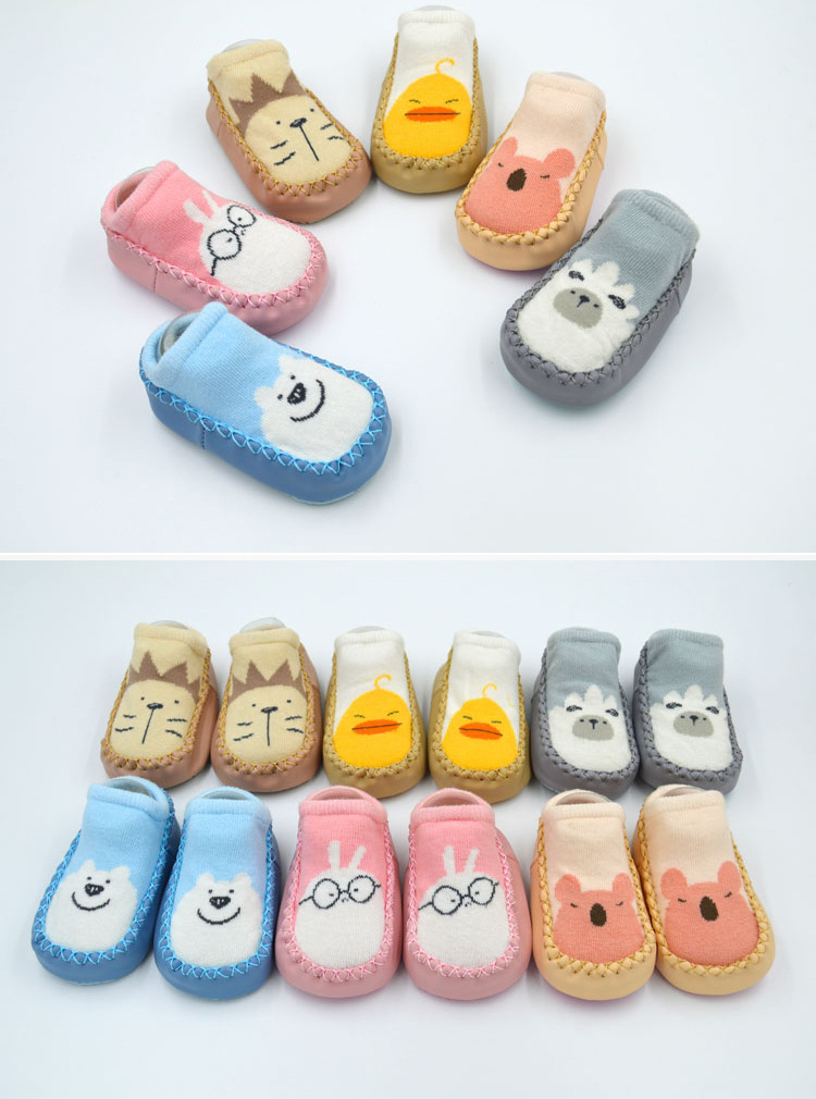 Muisungshop รองเท้าเด็กหัดเดิน พื้นนุ่ม มีกันลื่น รองเท้าเด็ก 12 ลาย (SIZE S)