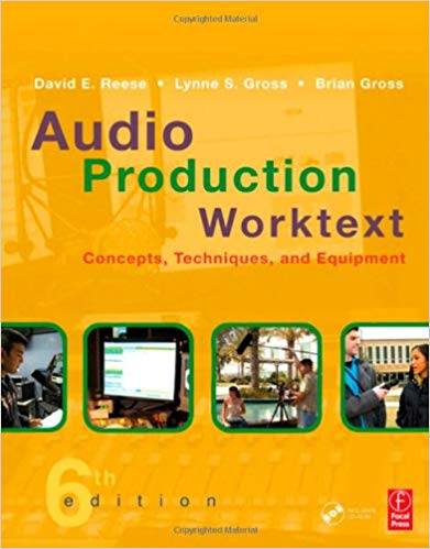 Audio Production Worktext Concepts,Techniques,and Equipment ISBN 9780240810980