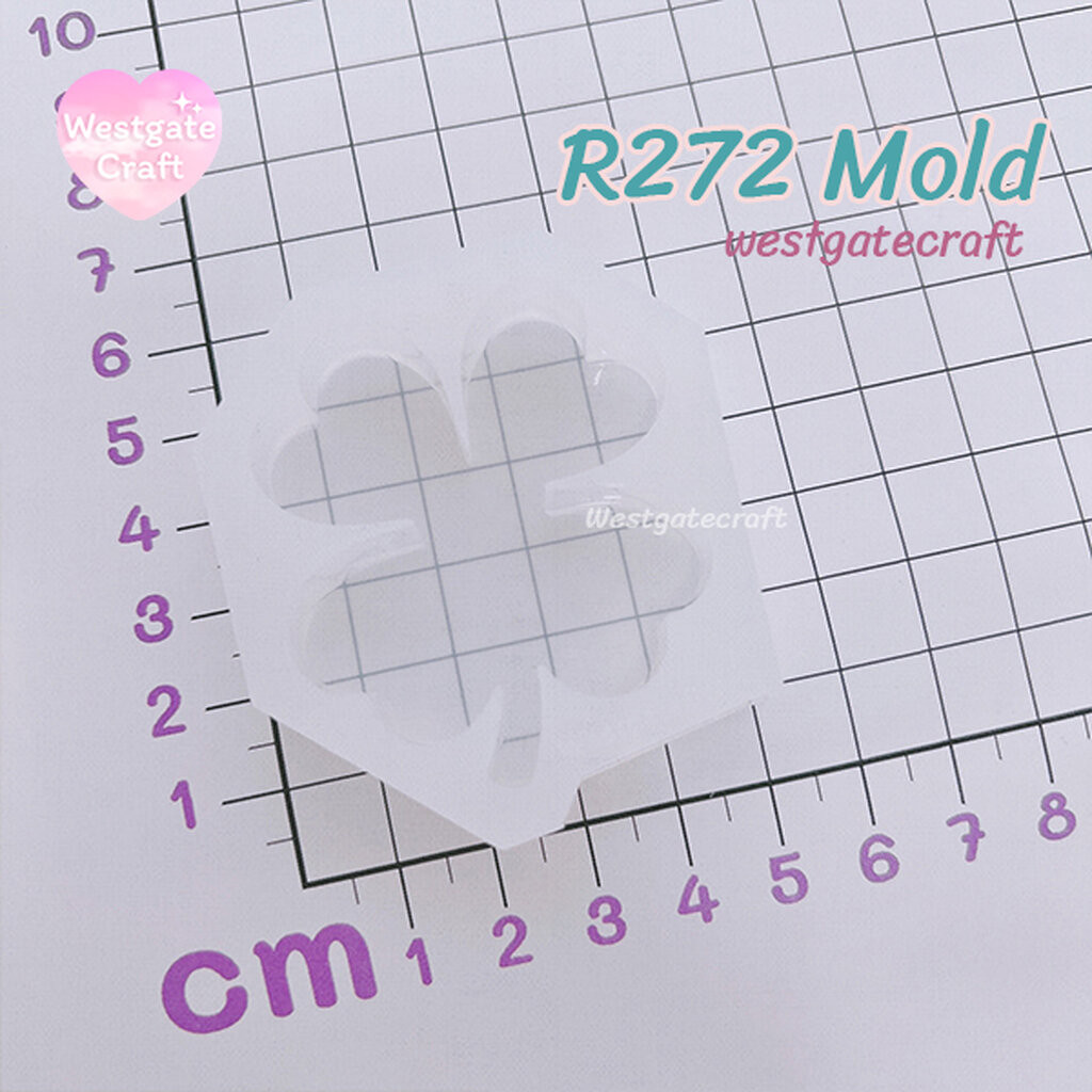 แม่พิมพ์เรซิ่น Four Leaf Clover Mold R272