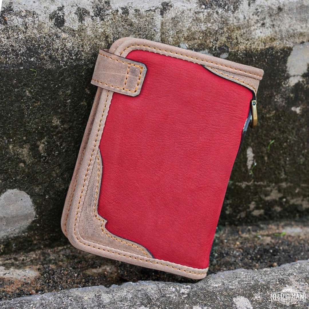 Ledger wallet หนังวัว+หนังแกะ