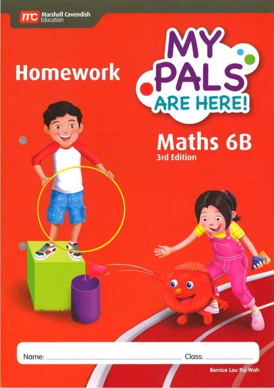หนังสือแบบฝึกหัดคณิตศาสตร์ ป.6 MPH Maths Homework Book 6B (3rd Edition) Primary 6