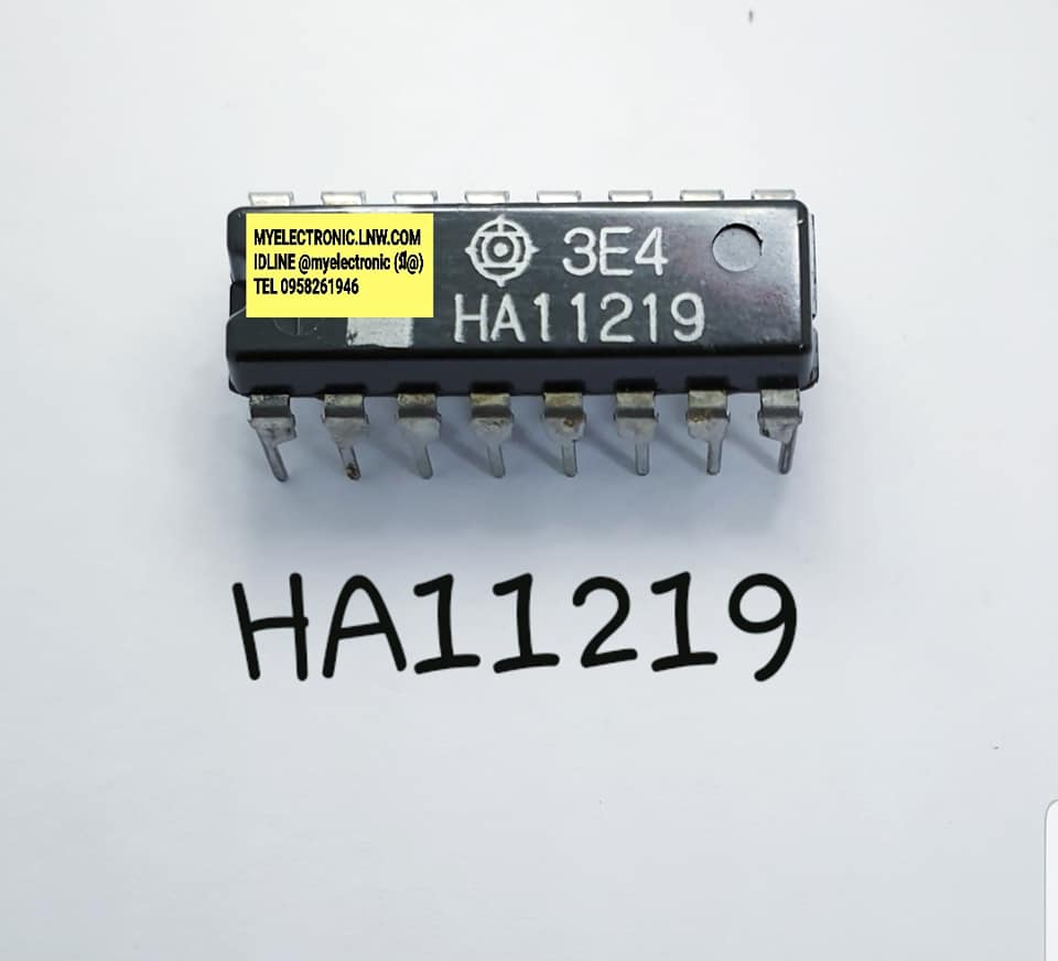 HA11219ยี่ห้อHITTACHIตัวถังDIP16ขาราคาตัวละ
