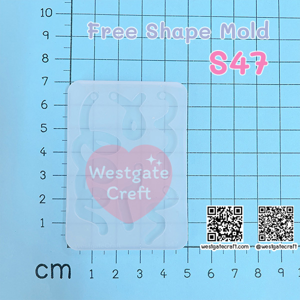 แม่พิมพ์ซิลิโคน S47 Free Shape Mold