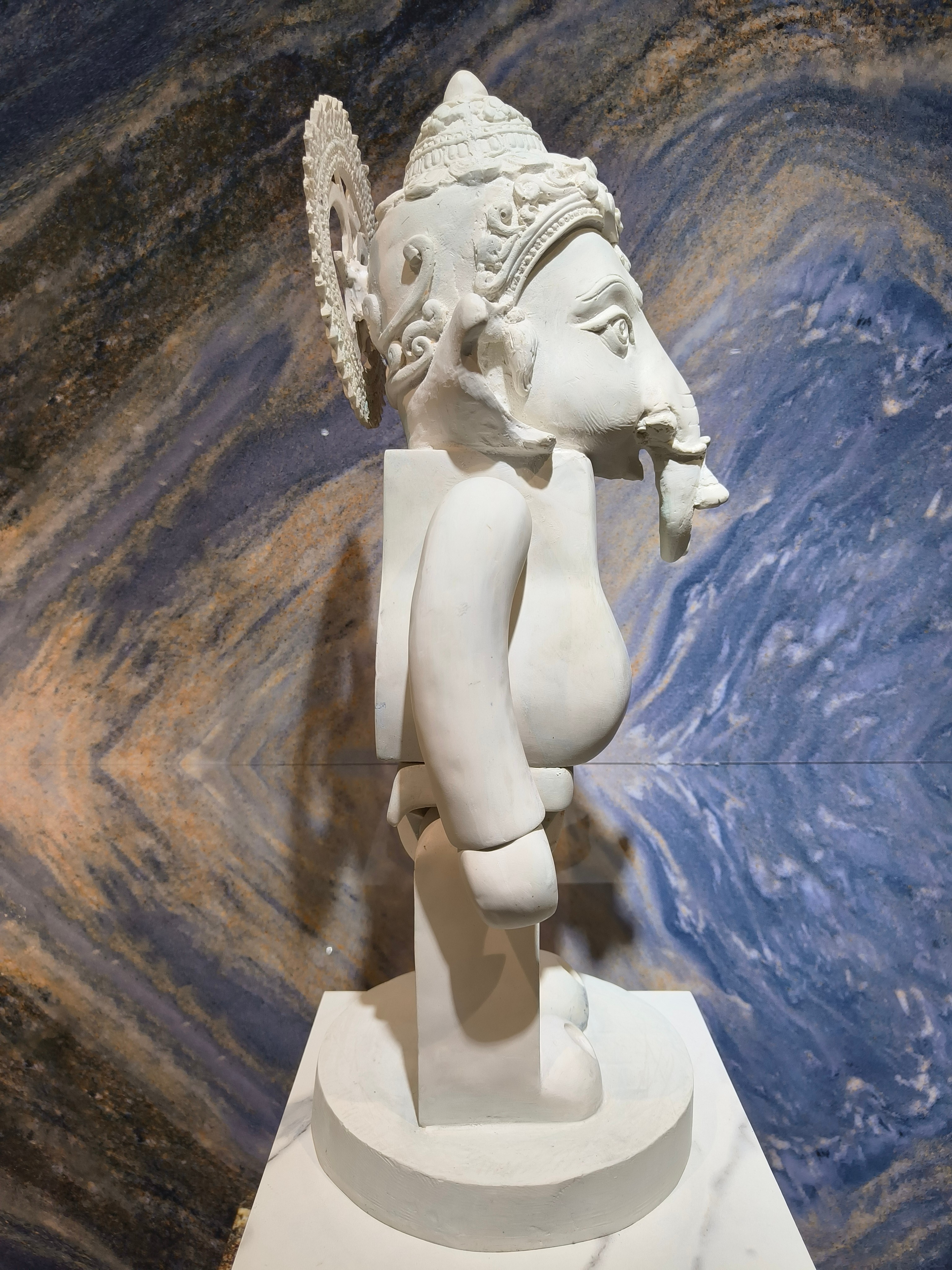 รูปหล่อ พระพิฆเนศ บริค Ganesha Brick (Religion Art toy) หน้าตัก 9 นิ้ว