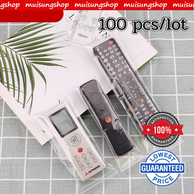 MUISUNGSHOP (100ใบ) ถุงซิปล็อคใส ถุงซิปล็อค ถุงซิปใส ถุงซิป