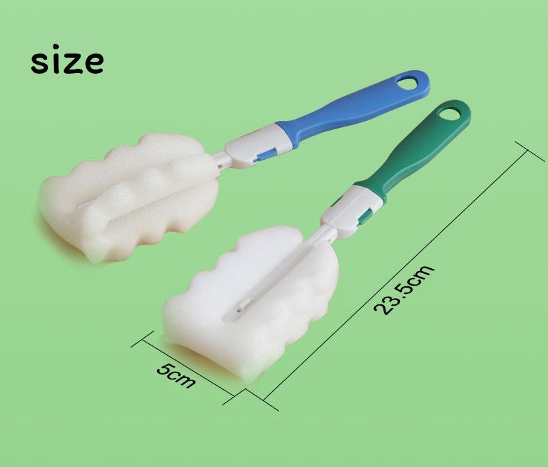 MUISUNGSHOP ซื้อ 1 แถม 1 แปรงฟองน้ำล้างขวดนม