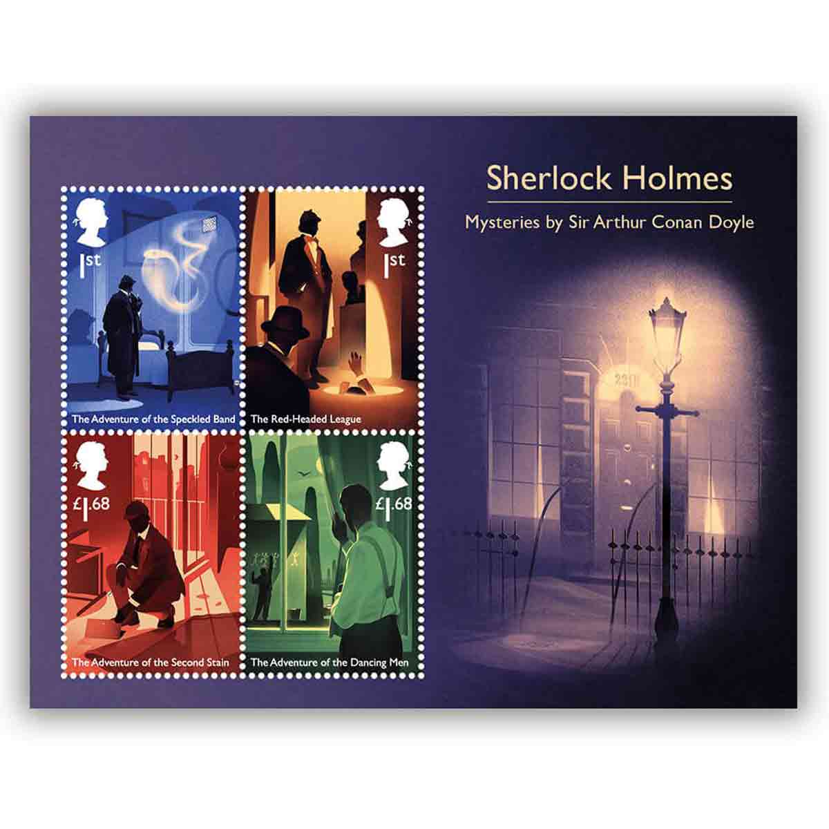 UK Stamp, 2020 Sherlock Holmes S/S