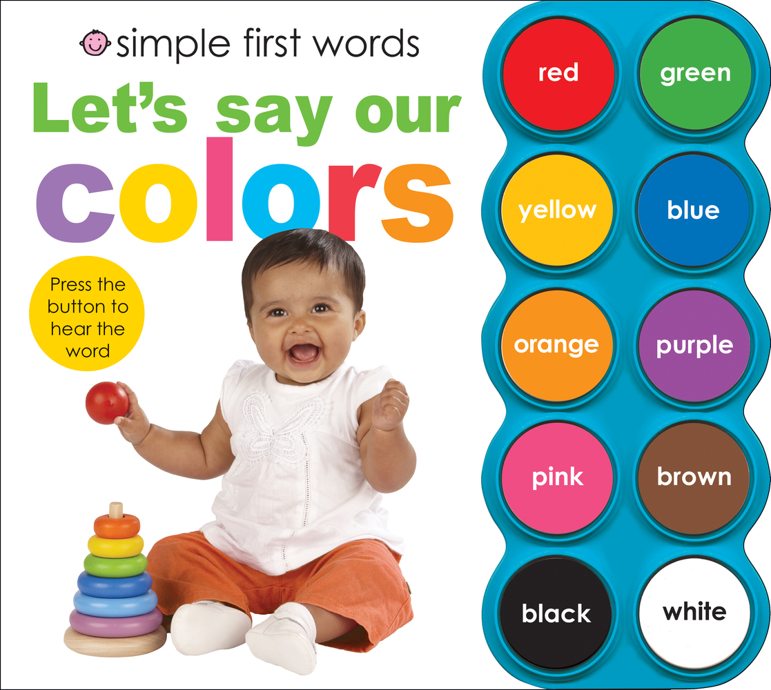 SIMPLE FIRST WORDS SAY COLOR