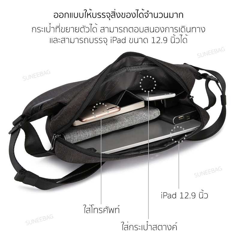 กระเป๋าสะพายข้าง Bange Urban Sling ✅ ของแท้100%