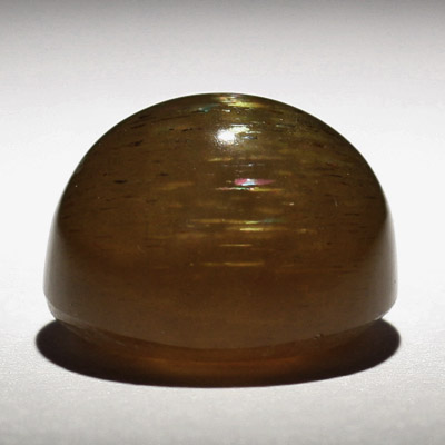 สตาร์ซันสโตน (Star Sunstone) 9.74 กะรัต สีน้ำตาล สตาร์ 4 ขาอ่อนๆ