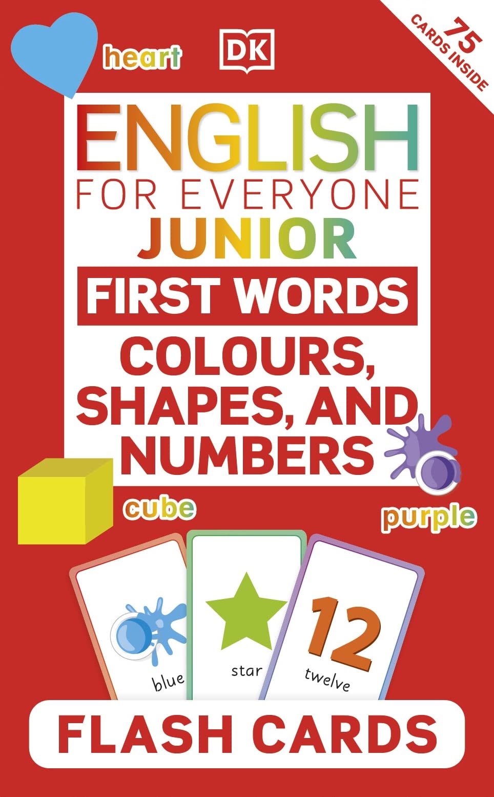 EFE JUNIOR: FIRST WORDS COLOURS, SHAPES, AND NUMBERS FLASH CARDS
