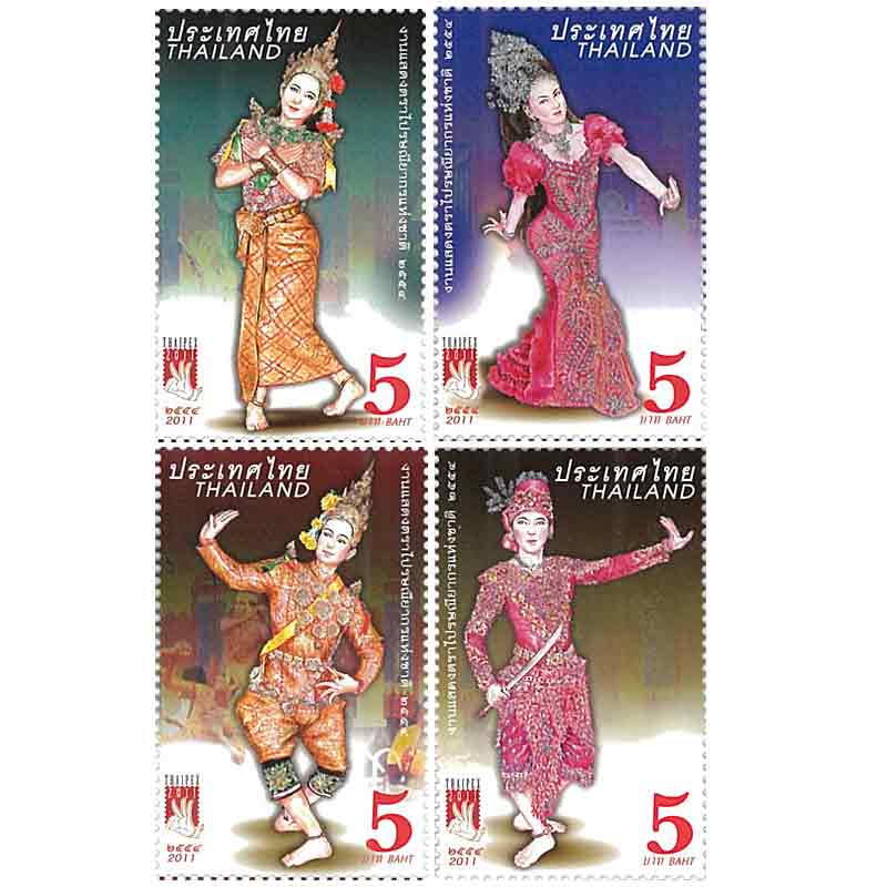 Thailand Stamp, 2011 งานแสดงตราไปรษณียากรแห่งชาติ 2554
