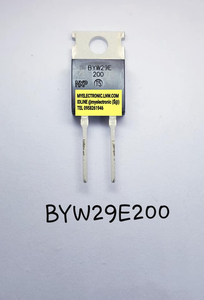 BYW29E200ยี่ห้อตัวถังTO220/2ราคาตัวละ