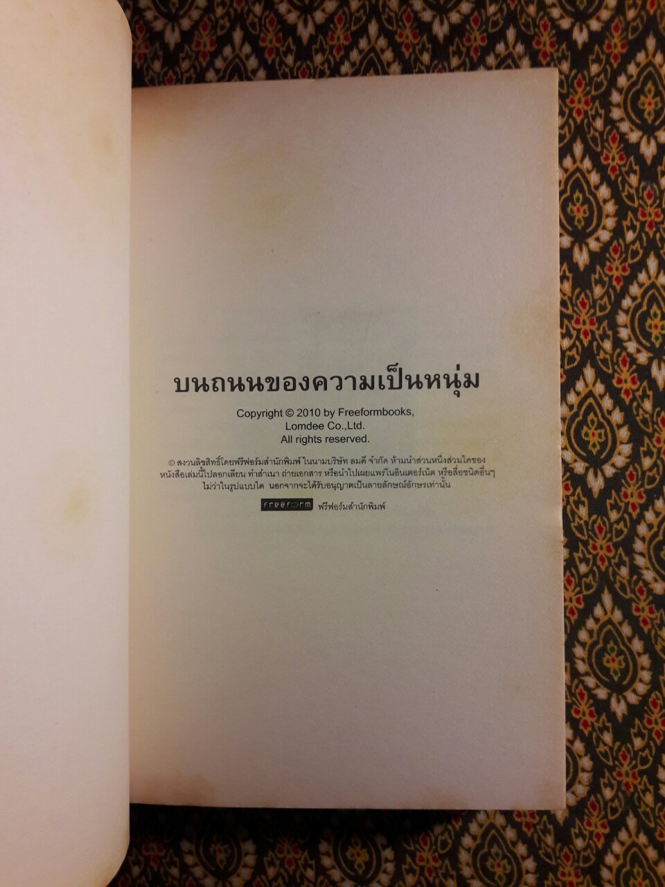 บนถนนของความเป็นหนุ่ม