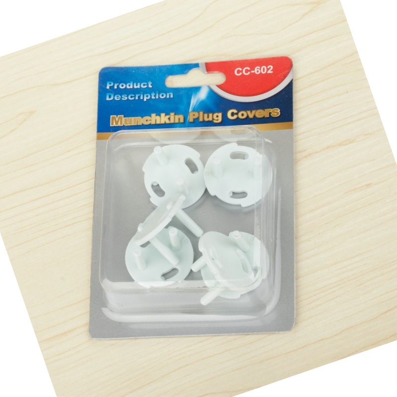 MUISUNGSHOP (6 PCS) ที่เสียบปลั๊กไฟ กันเด็ก 2 ขา ที่อุดรูปลั๊ก