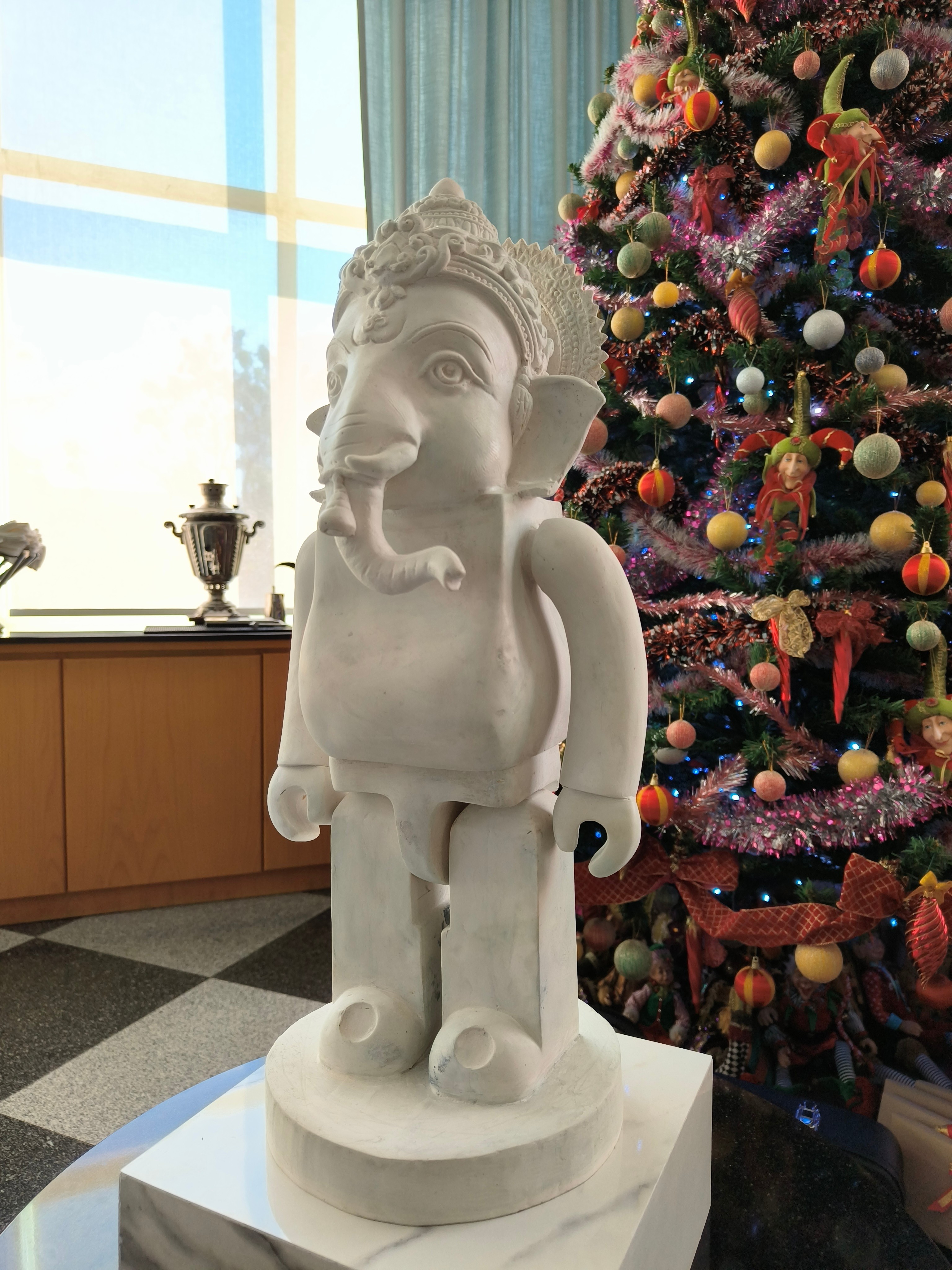 รูปหล่อ พระพิฆเนศ บริค Ganesha Brick (Religion Art toy) หน้าตัก 9 นิ้ว