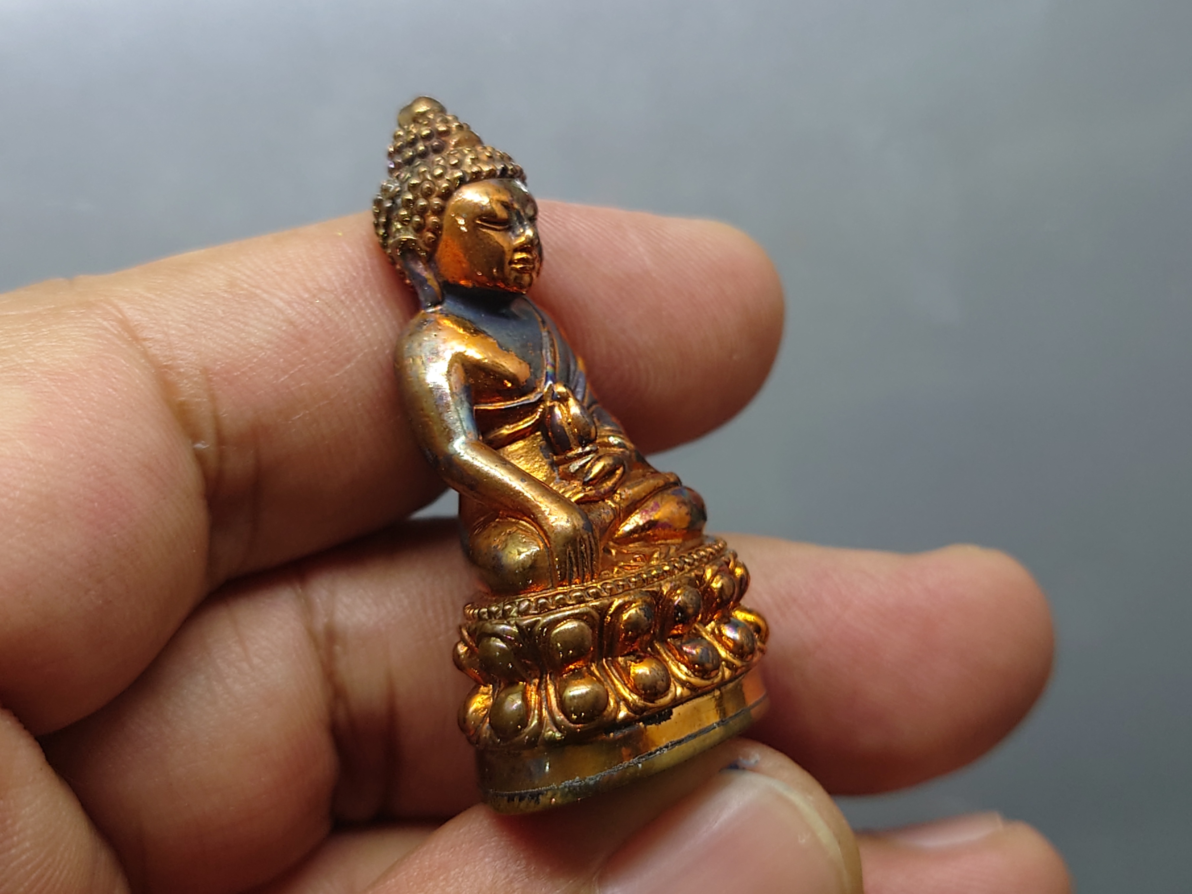 พระกริ่งสิทธัตโถ เนื้อชนวน รุ่นอายุวัฒนมงคล ๘๘ พระธรรมวราลังการ (ชลอ กิตติสาโร) เจ้าอาวาสวัดเพชรวราราม จ.เพชรบูรณ์ ปี2560 ตลับเดิม