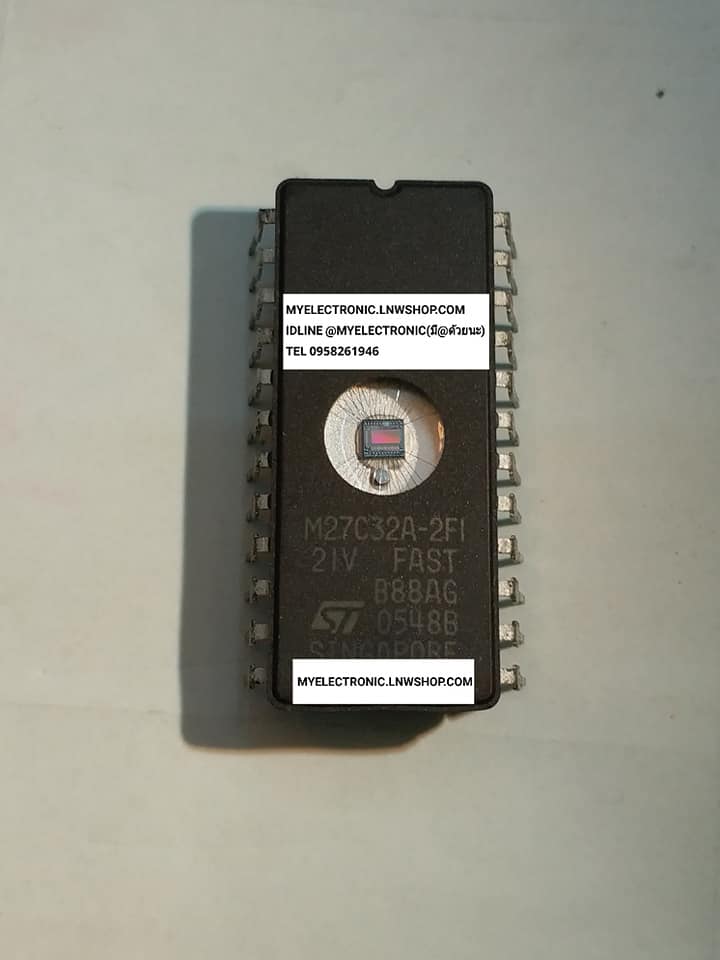 ขาย M27C32A-2FI 21V ตัวถัง DIP ยี่ห้อ ทอมสัน ST-THOMSAN SGS-THOMSAN M27C32 ไอซี IC ราคาตัวละ บาท