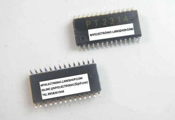 ขาย PT2314 ตัวถังSMD-28ขา ยี่ห้อPTC ราคาตัวละ บาท มีหน้าร้านอยู่บ้านหม้อ กรุงเทพ ส่งของเร็ว มาซื้อหน้าร้านได้ สั่งปุ๊บส่งปั๊บ บาท มีหน้าร้านอยู่บ้านหม้อ กรุงเทพ ส่งของเร็ว มาซื้อหน้าร้านได้ สั่งปุ๊บส่งปั๊บ