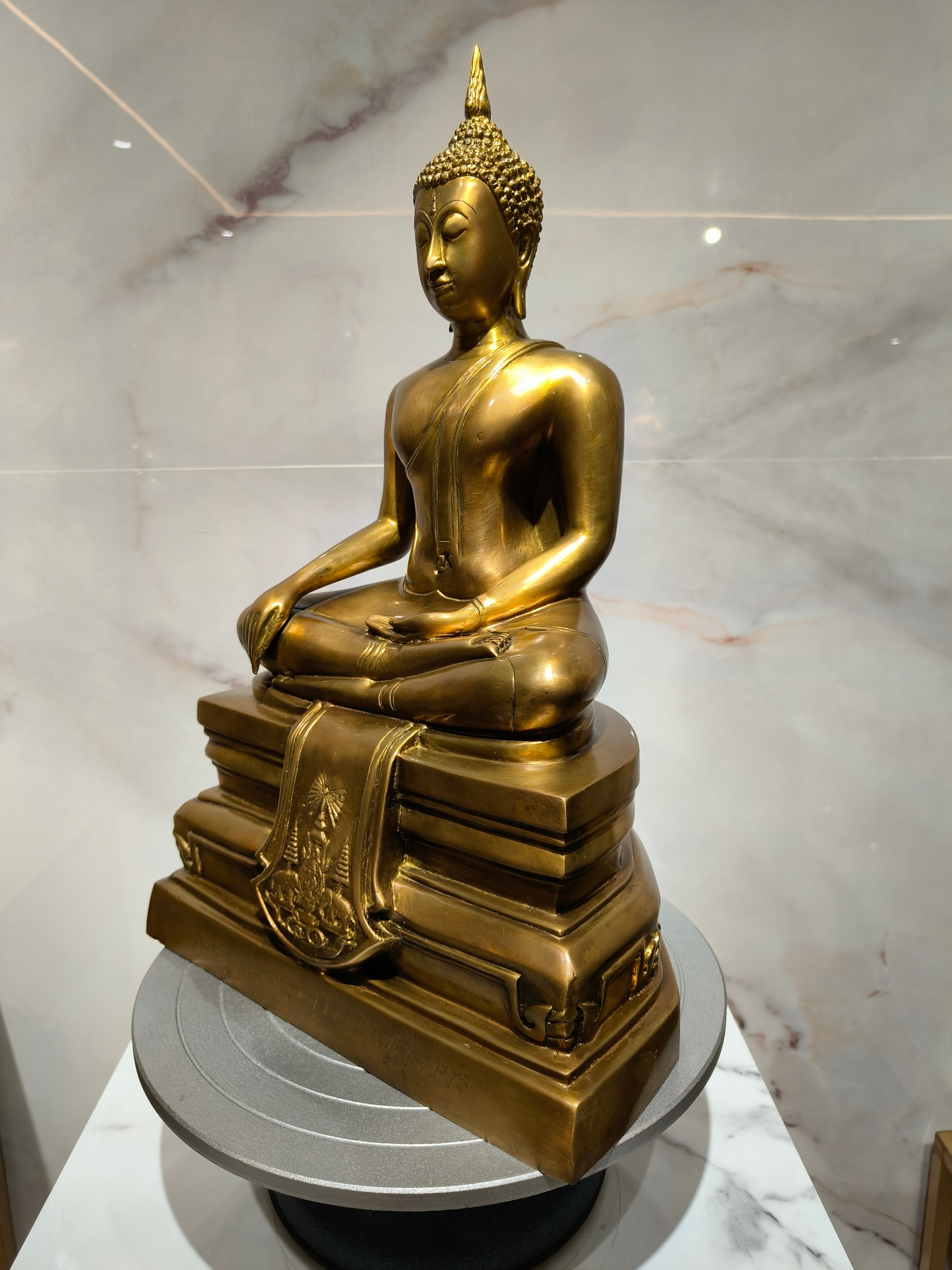 พระพุทธรูป พระพุทธมหาสุวรรณปฏิมากร หน้าตัก 9 นิ้ว วัดไตรมิตรวิทยาราม พ.ศ.2538