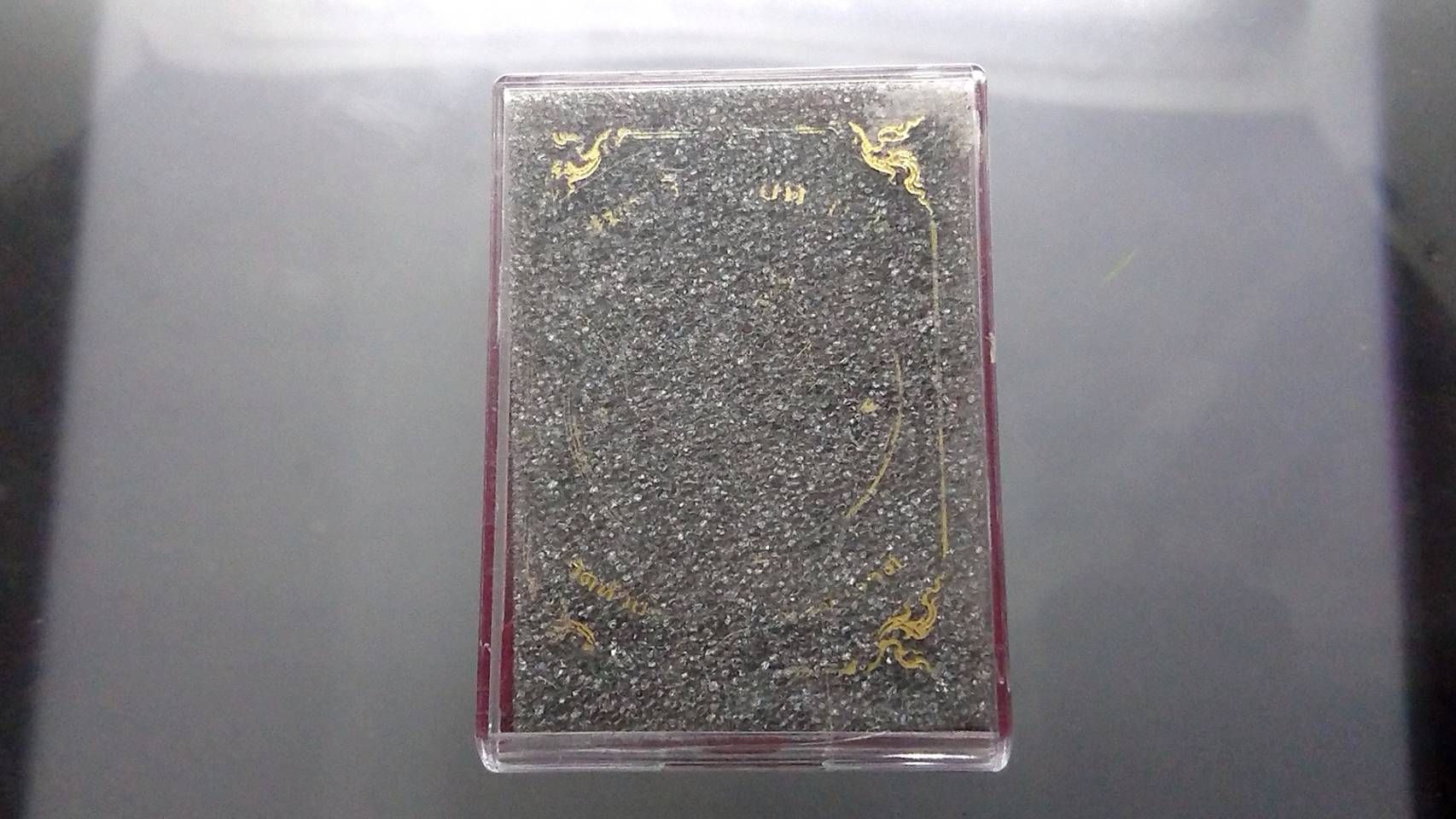 เหรียญเสือคาบดาบ รุ่น2 เนื้อทองระฆัง ลงยาลายพราง ตำหนิจมูกนิด (ตอกพิเศษ ตอกหัวเสือ) องค์เงินแท้ หลวงพ่อพัฒน์ วัดห้วยด้วน โคท 62(SKU-03337)