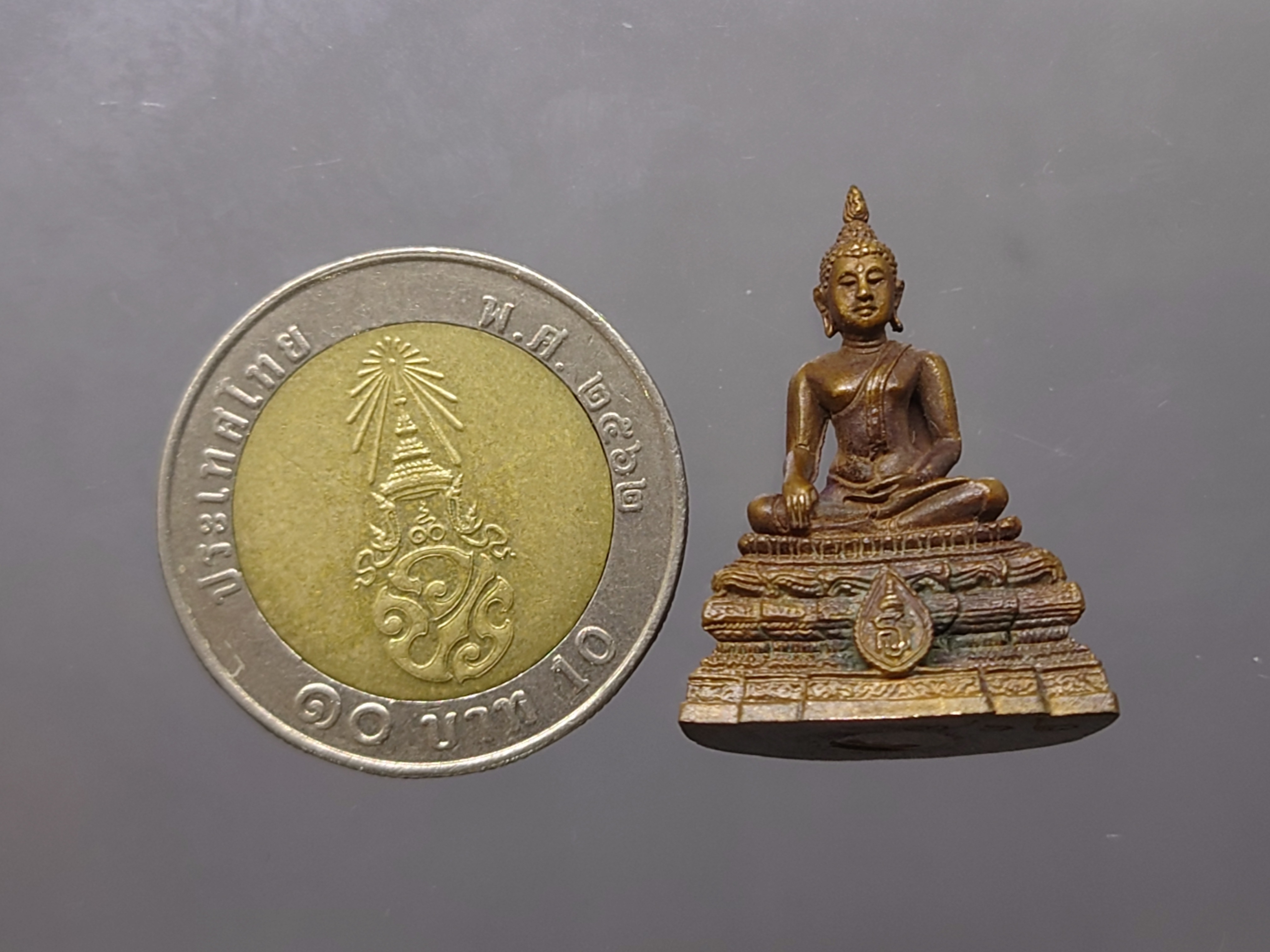 สมเด็จพระพุทธญาณนเรศวร สธ. เนื้อนวะโลหะ วัดญาณสังวรารามวรมหาวิหาร พ.ศ.2534 กล่องเดิม