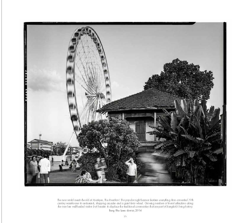 Riverbooks หนังสือประวัติศาสตร์ : Vanishing Bangkok - The Changing Face of the City By RiverBooks