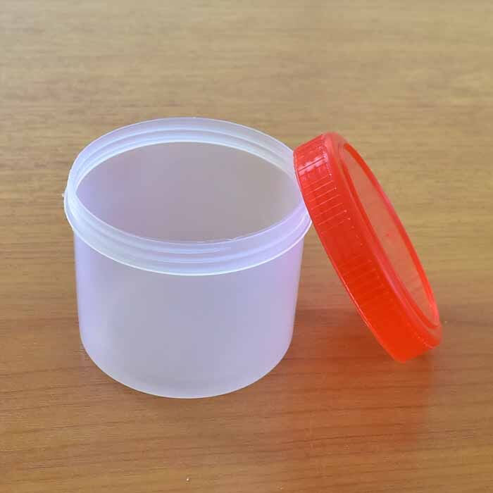 กระปุกน้ำพริกฝาแดง#1401 ความจุ 130ml /แพค 6โหล 72 ใบ