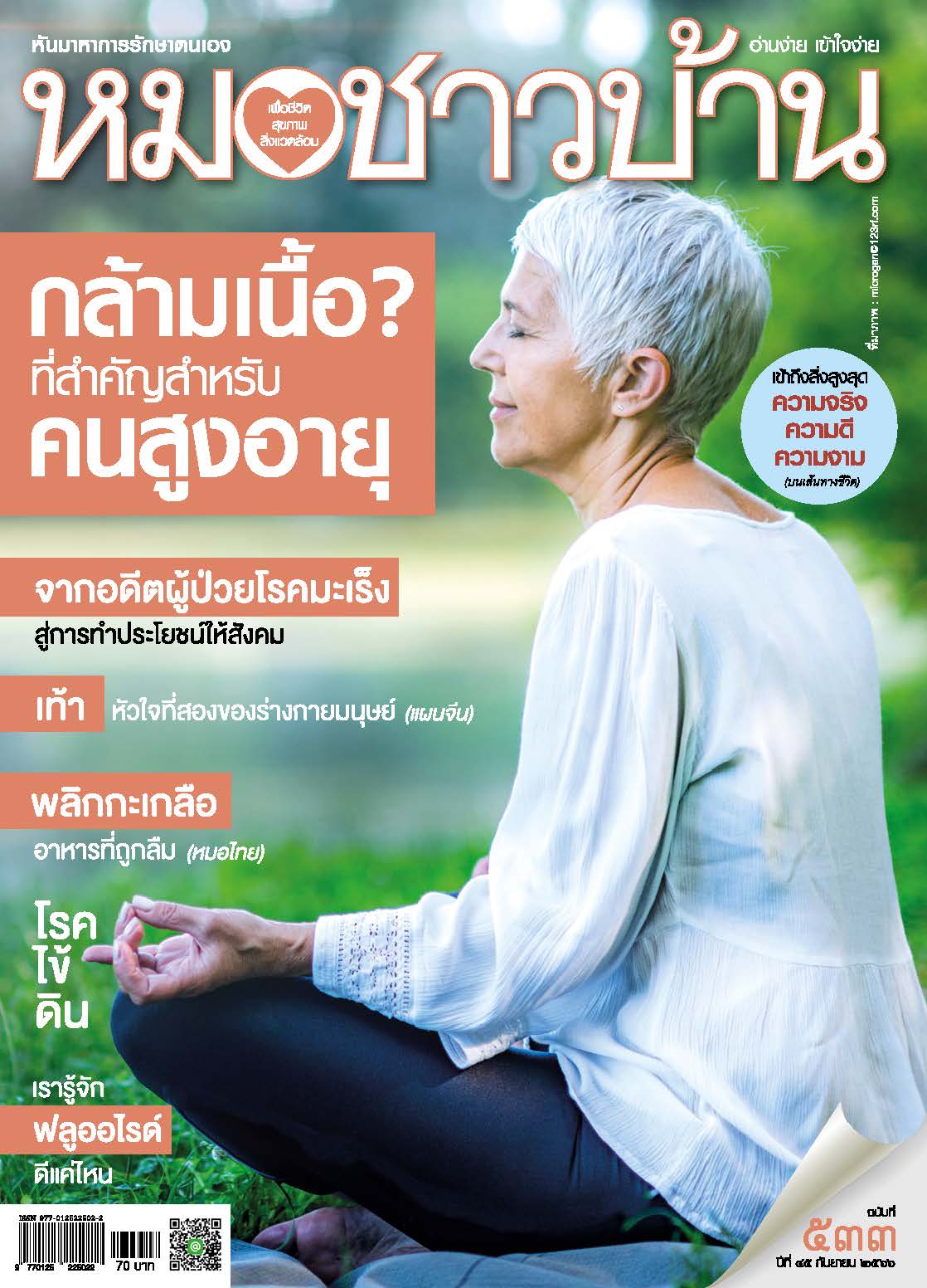 นิตยสารหมอชาวบ้าน ฉบับ 533 เดือนกันยายน 2566