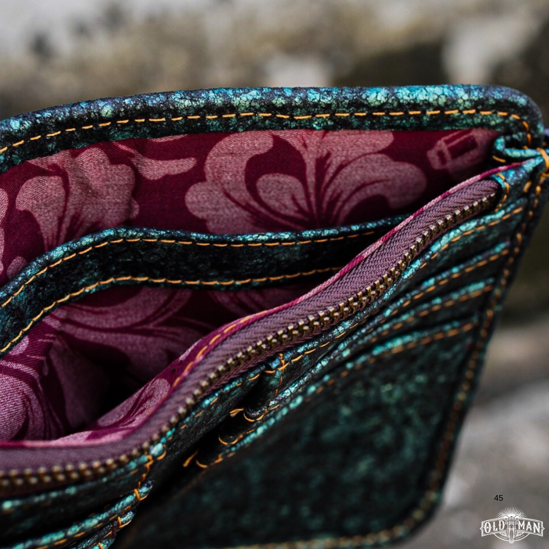 Ledger wallet หนังวัว+หนังแกะ