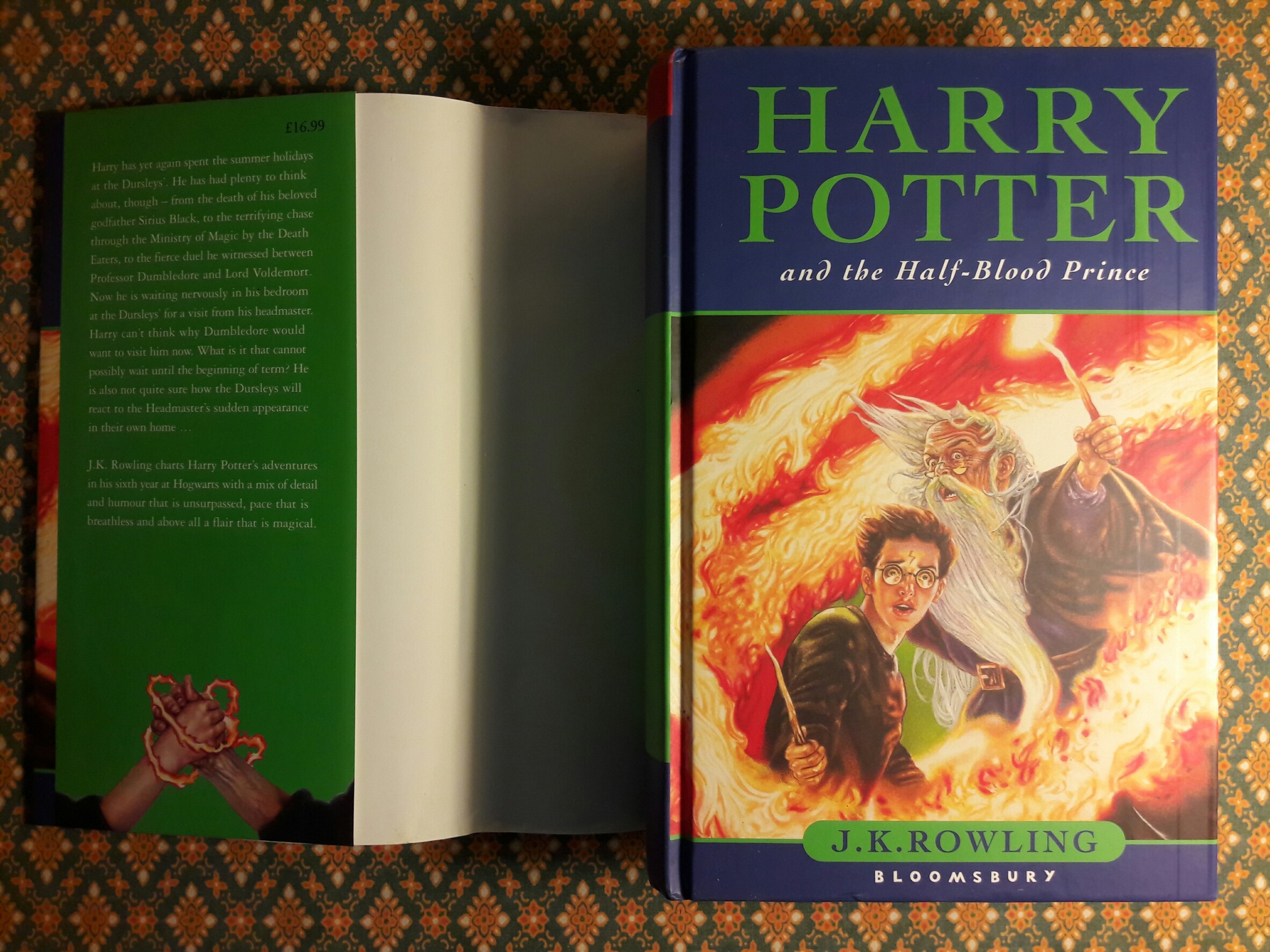 Harry Potter and the Half-Blood Prince ฉบับภาษาอังกฤษ